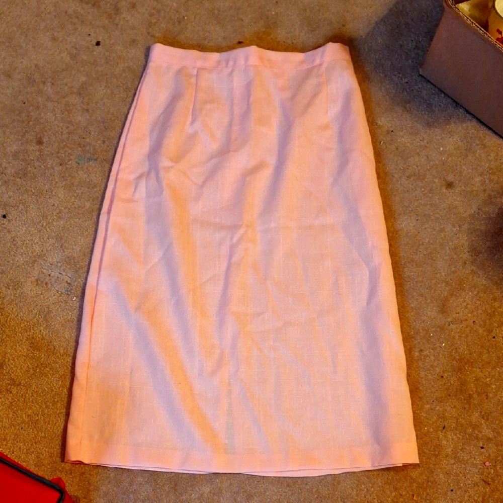 Light Pink 13/14 Midi Skirt